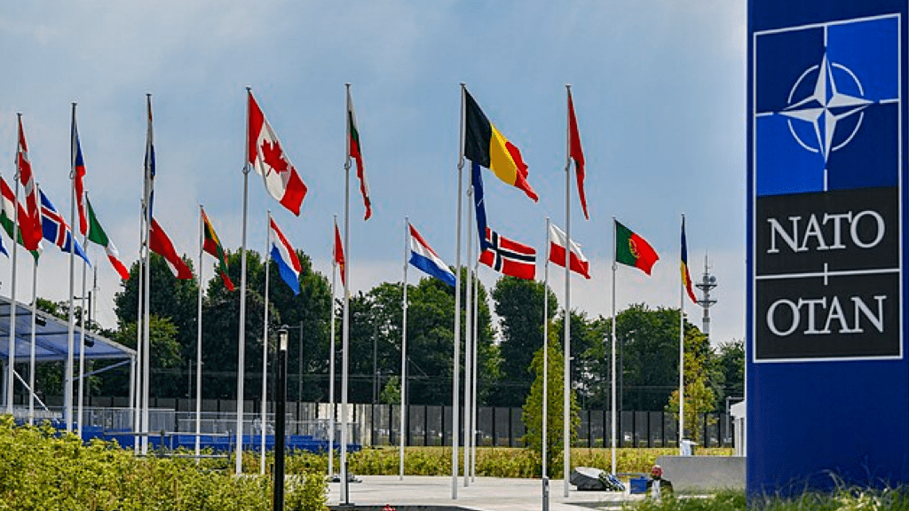 NAVO-Top 2018 in Brussel.
Bron: Wikimedia Commons (U.S. Department of State)