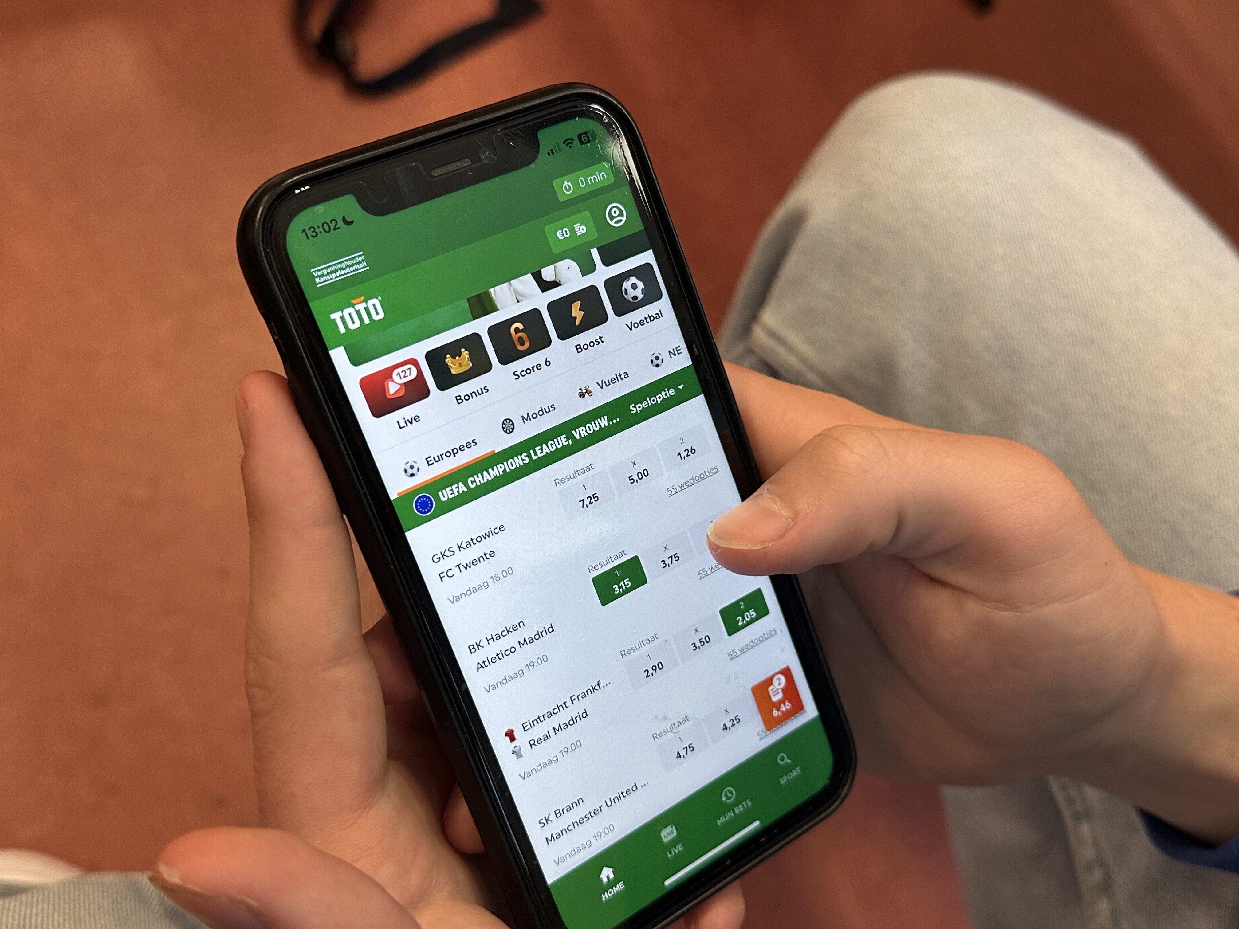 TOTO goksite foto zelfgemaakt