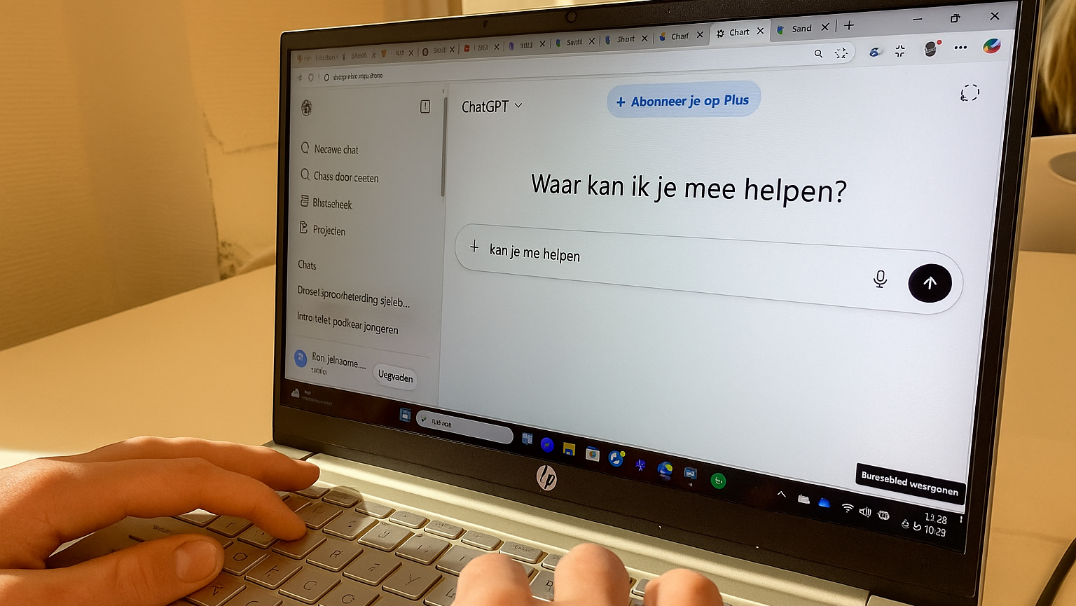 Foto zelfgemaakt chatgpt