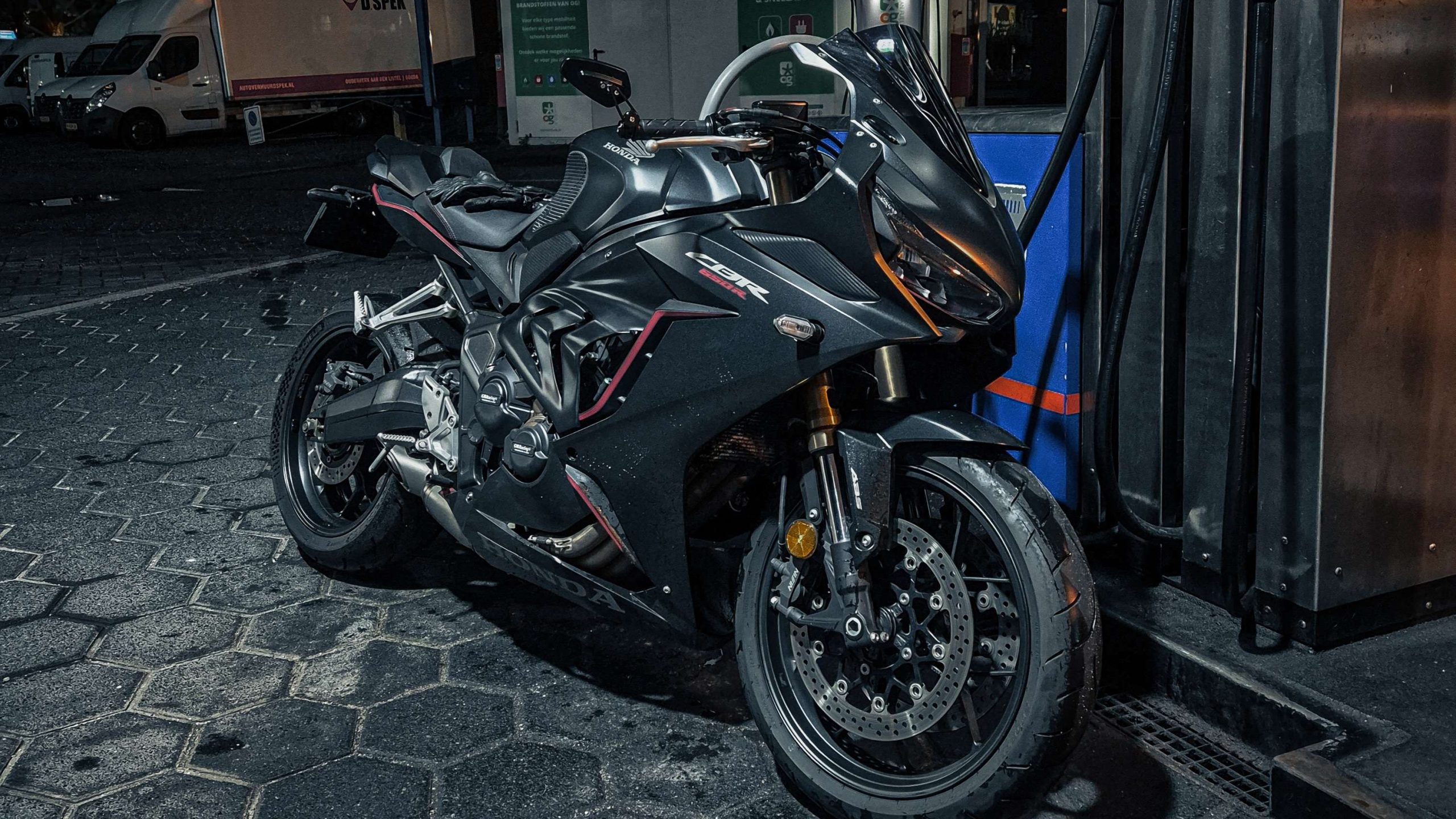 Motor van Hezron
Motorrijders