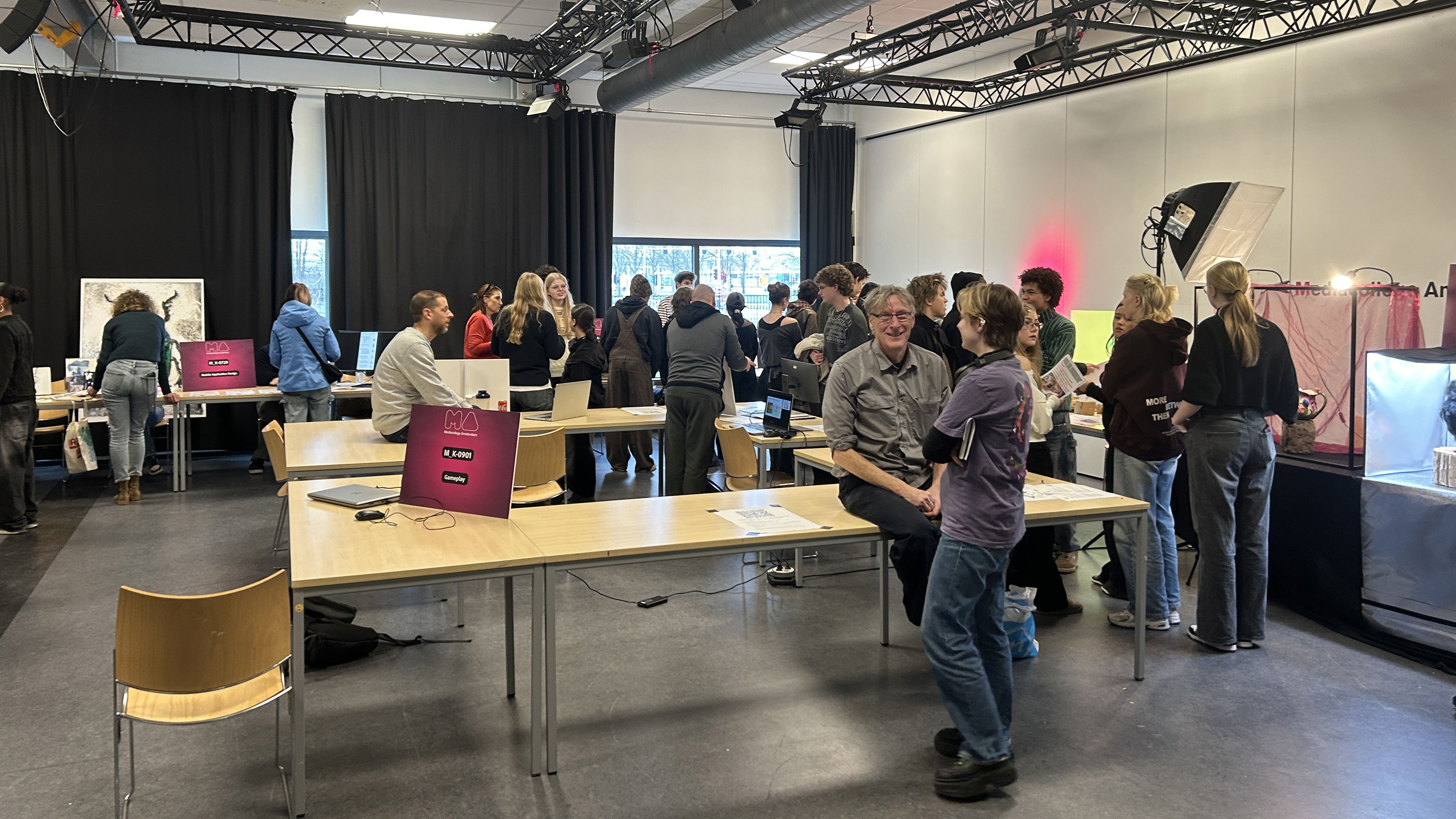 Keuzedelen markt op het mediacollege